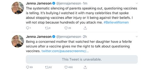 jenna jameson vaccines